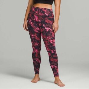 Lululemon Align Leggings Intensity Pink Blossom Size 4